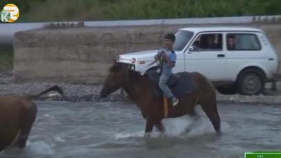 Tovuzda sel körpünü dağıtdı, 4 kəndlə əlaqə kəsildi - VİDEO